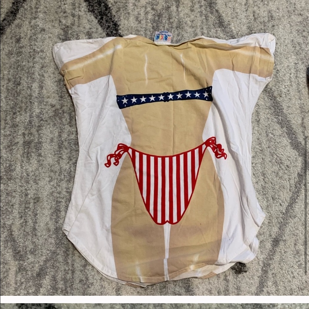 T-shirt bikini swimsuit coverups - Picture 6 of 7